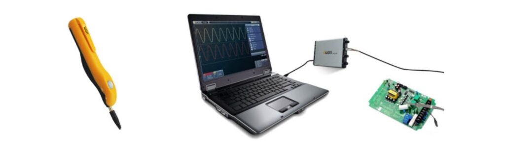 virtual oscilloscope digital oscilloscope analog oscilloscope, logicbus, digital oscilloscope, history of oscilloscope, what is an oscilloscope