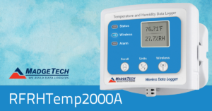 Wireless temperature and humidity data logger RFRHTemp2000A