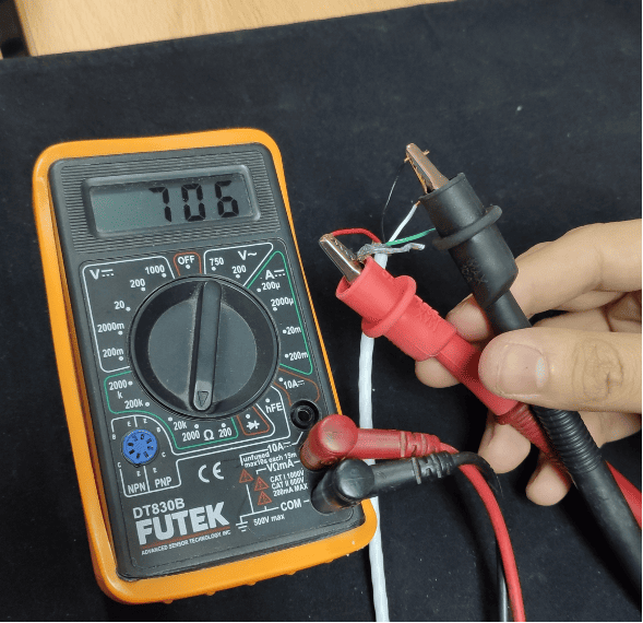 Testing load cell's funcionality and health