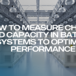 How to Measure Charge and Capacity in Battery Systems to Optimize Performance