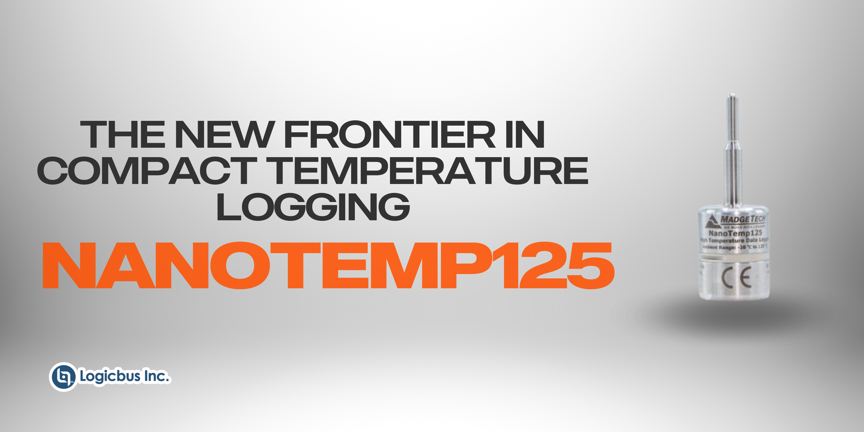 NanoTemp125 The New Frontier in Compact Temperature Logging