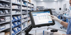EM-I16J Rugged Tablet Powers Automation in Medical Material Management