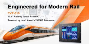 Darveen Launches EN 50155-Certified TVP-310 Railway Panel PC